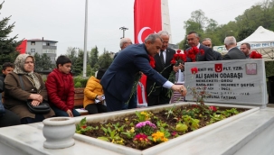 ŞEHİTLER DUALARLA YAD EDİLDİ