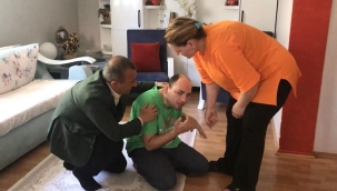 Vali Sonel, Engeli Olan Ailenin Mağduriyetini Giderdi