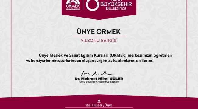  YIL SONU SERGİSİ İÇİN HAZIRLIKLAR BAŞLADI