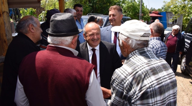 BAŞKAN TAVLI, "BETON YOL ÇALIŞMALARIMIZA HIZ VERDİK"