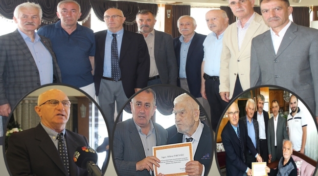 EMEKTAR BAŞKANLARA TEŞEKKÜR BELGESİ