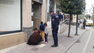 İL DIŞINDAN GELEN DİLENCİLERE OPERASYON