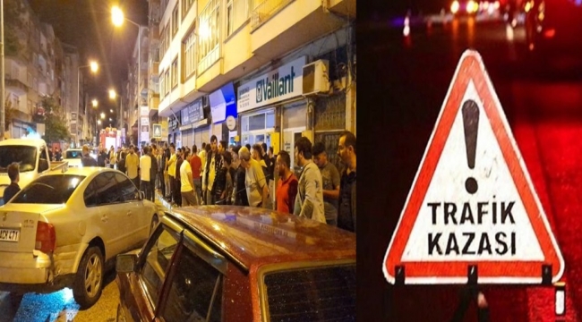 NİKSAR CADDESİ'NDE ZİNCİRLEME KAZA