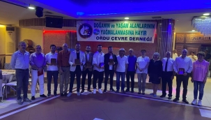 ORÇEV'DEN OKUYORUM GAZETESİ'NE ANLAMLI PLAKET