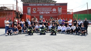 SİVİL SAVUNMA VE İFTAİYECİLİK ÖĞRENCİLERİ OBİTEM'DEN EĞİTİM ALDI