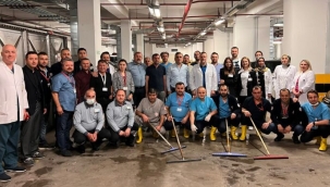 ÜNYE DEVLET HASTANESİNDE SEL VE SU BASKINI EĞİTİM TATBİKATI YAPILDI