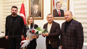 ÜNYE GÜCÜ FK'DAN VALİ SONEL'E TEŞEKKÜR ZİYARETİ