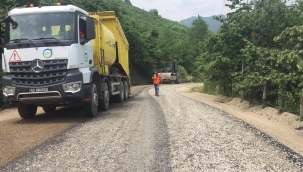 ÜNYE'NİN 3 MAHALLESİ DAHA ASFALT İLE BULUŞUYOR