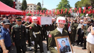 ÜNYE, ŞEHİDİNİ SONSUZLUĞA UĞURLADI!