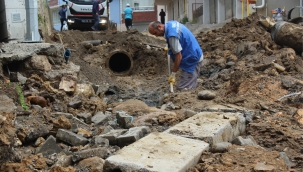 YOL ÇALIŞMASINDA FACİANIN EŞİĞİNDEN DÖNÜLDÜ