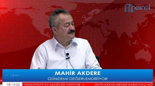 BAŞKAN AKDERE: "NE CUMHUR NE MİLLET TEK YOL MEMLEKET"