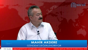 BAŞKAN AKDERE: "NE CUMHUR NE MİLLET TEK YOL MEMLEKET"