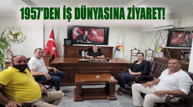 BAŞKAN KARAYİĞİT'TEN BAŞKAN USLU'YA ZİYARET