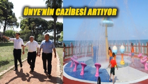 BÜYÜKŞEHİR ÜNYE'NİN CAZİBESİNİ ARTIRDI