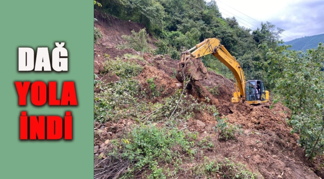 DAĞ YOLA İNDİ