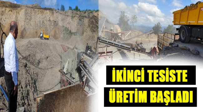 İKİNCİ TESİSTE ÜRETİM BAŞLADI