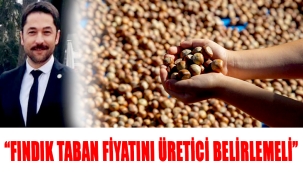 İYİ PARTİ ORDU İL BAŞKANLIĞI'NDAN, "FINDIK TABAN FİYATINI ÜRETİCİ BELİRLEMELİ"