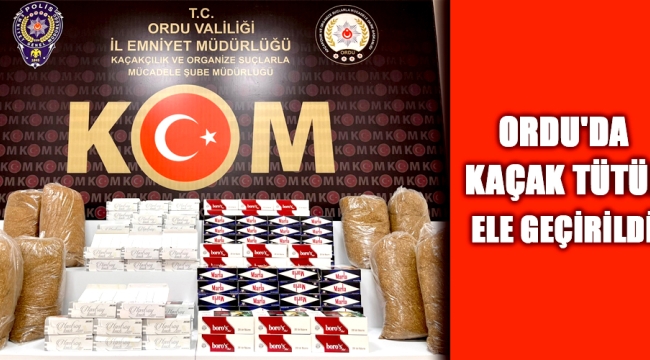 KAÇAK TÜTÜN VE MAKARON OPERASYONU!