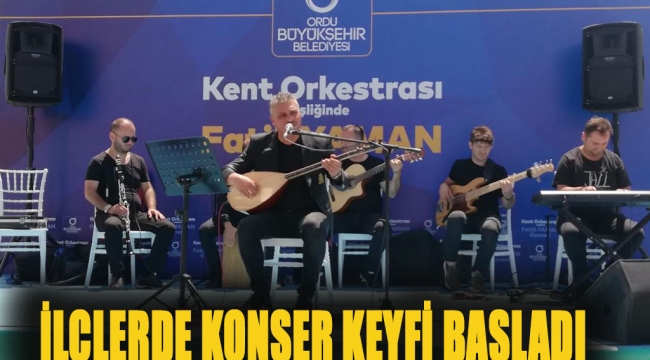 KENT ORKESTRASI İLÇELERİ GEZİYOR