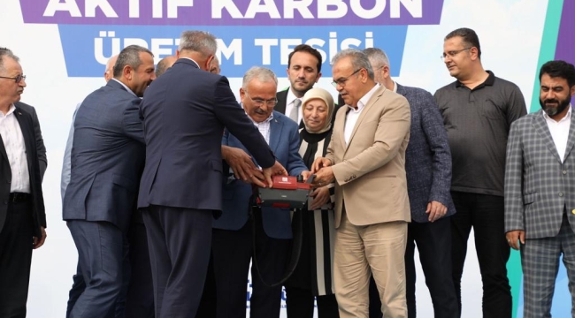 ORDU'DA AKTİF KARBON ÜRETİM TESİSİ'NİN TEMELİ ATILDI