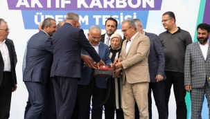 ORDU'DA AKTİF KARBON ÜRETİM TESİSİ'NİN TEMELİ ATILDI