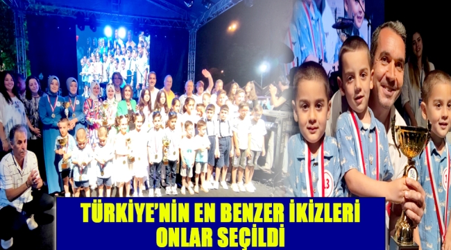 TÜRKİYE'NİN EN BENZER İKİZLERİ ONLAR SEÇİLDİ