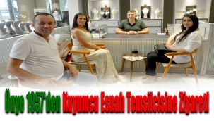 Ünye 1957'den Kuyumcu Esnafı Temsilcisine Ziyaret!