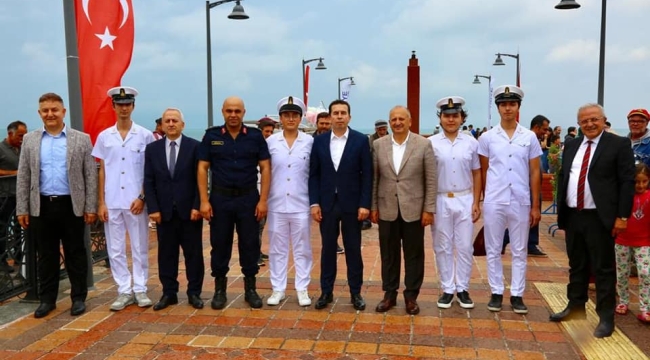 ÜNYE'DE DENİZCİLİK VE KABOTAJ BAYRAMI KUTLANDI