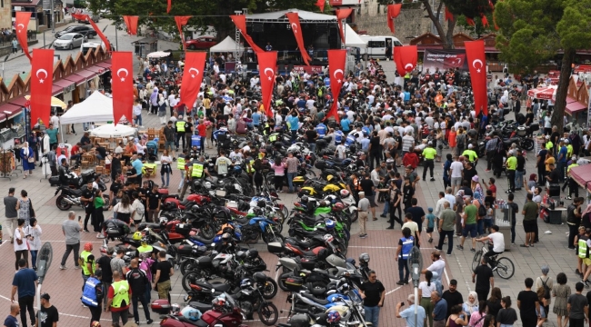 ÜNYE'DE MOTOFEST HEYECANI BAŞLADI