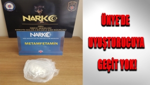ÜNYE'DE UYUŞTURUCU İLE MÜCADELE DEVAM EDİYOR