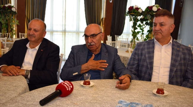 BAŞKAN TAVLI, "BETON YOL AĞIMIZ 100 KM.'Yİ GEÇTİ"