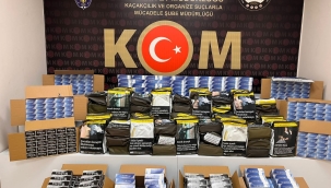 KAÇAK SİGARACILAR YAKAYI ELE VERDİ