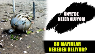ÜNYE'DE MAYIN ALARMI!