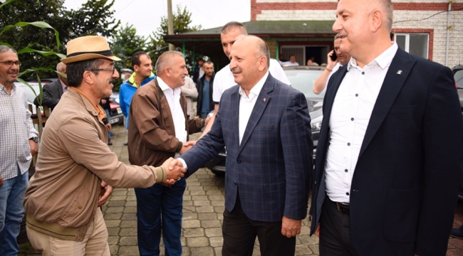 ÜNYE PROTOKOLÜNDEN YENİKENT'E ÇIKARMA!