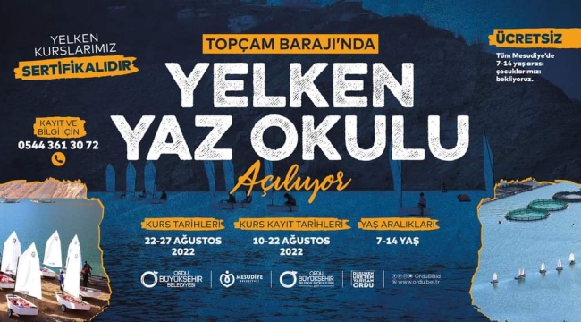 YELKEN AYAKLARINA GİDECEK