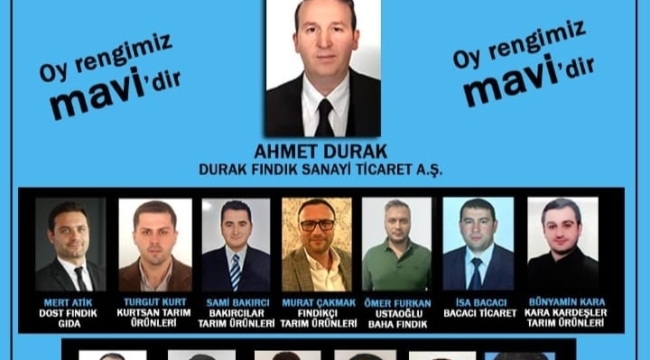 BAŞKAN ADAYI DURAK, PROJELERİNİ SIRALADI