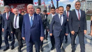 BAŞKAN ŞANLITÜRK: ''GERÇEK ANKET SONUCUNU MİTİNG ALANI GÖSTERDİ''