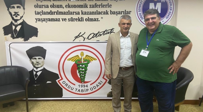 HEKİMLER ORDU'DA BULUŞTU