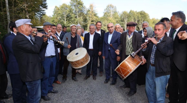 AKKUŞ'TA DAVULLU ZURNALI YOL SEVİNCİ