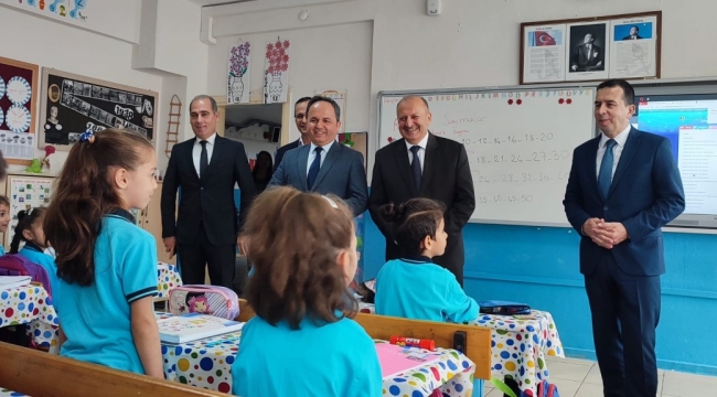 BAŞKAN TAVLI'YA EĞİTİME DESTEK TEŞEKKÜRÜ