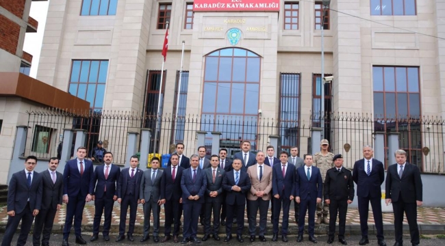 KABADÜZ'DE GÜVENLİK VE ASAYİŞ TOPLANTISI 