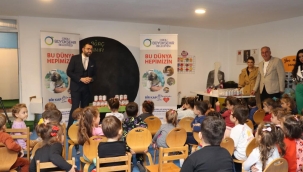 MİNİKLERE HAYVAN SEVGİSİ ANLATILDI