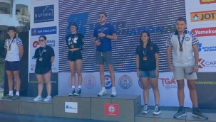TRİATLON SPORCUSU KIR'DAN BİR ALTIN MADALYA DAHA