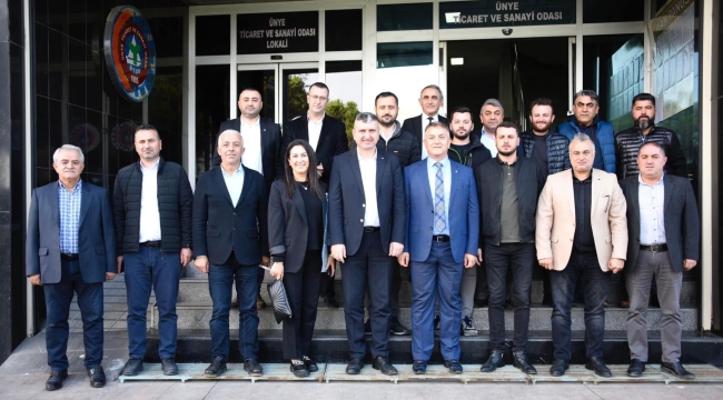 AK PARTİ'DEN BAŞKAN AKAR'A 'HAYIRLI OLSUN' ZİYARETİ