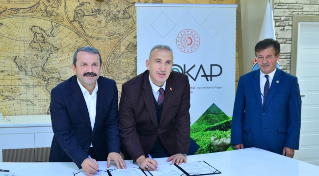 AKKUŞ'A ORGANİK FINDIK İŞLEME TESİSİ