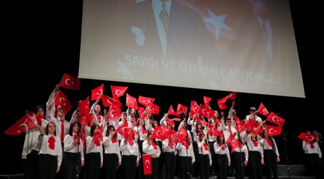 BÜYÜK ÖNDER GAZİ MUSTAFA KEMAL ATATÜRK TÖRENLERLE ANILDI