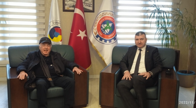 İŞ İNSANI GÜVEN'DEN BAŞKAN AKAR'A ZİYARET
