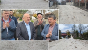 MUHTARLARDAN BAŞKAN TAVLI'YA YOL TEŞEKKÜRÜ