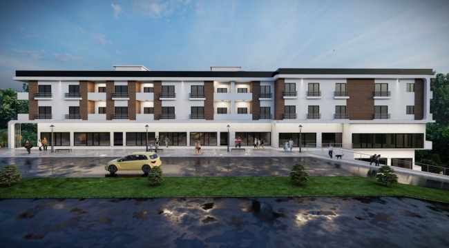 AKKUŞ İŞ MERKEZİ'NİN İMZALARI ATILDI
