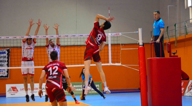 AKKUŞ, LİGİN İLK YARISINI GALİBİYETLE TAMAMLADI